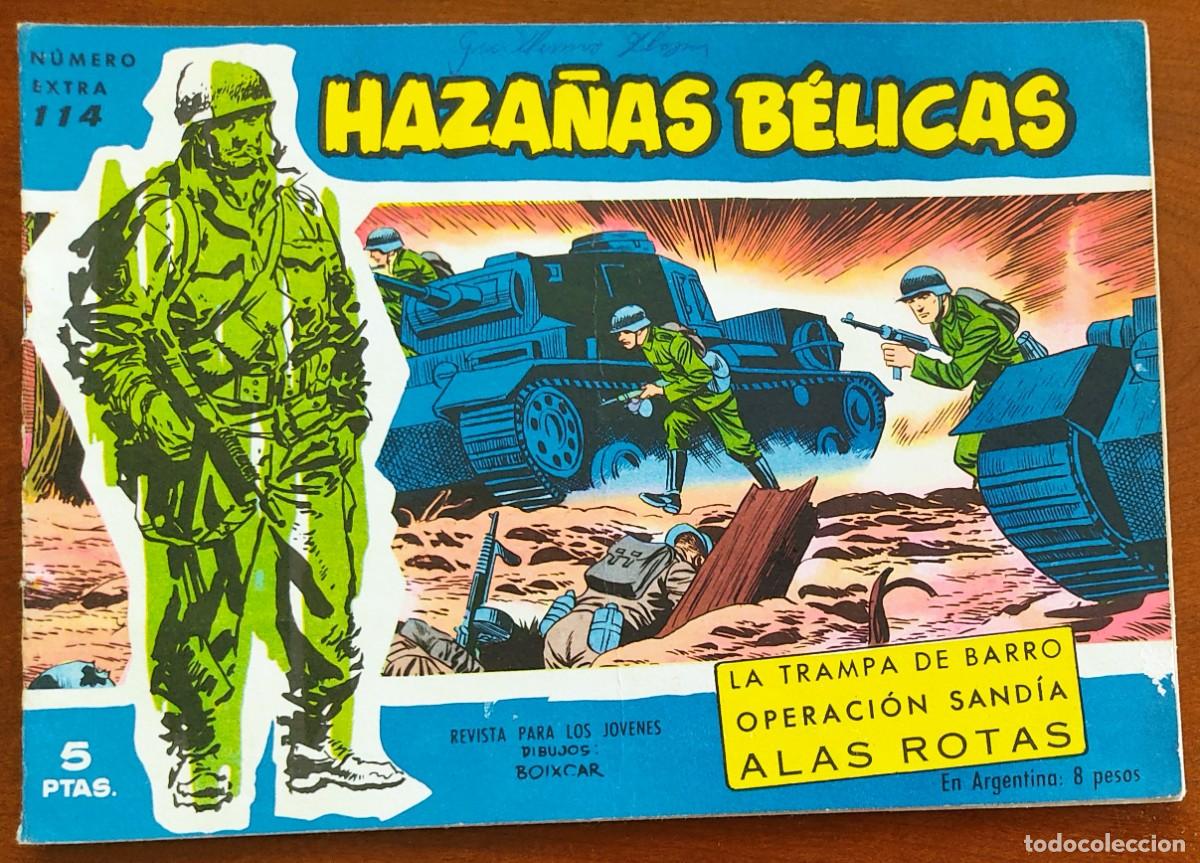 Tebeos: HAZA&Ntilde;AS B&Eacute;LICAS VOL. 114 - EDICIONES TORAY - Foto 1