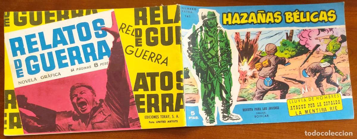 Tebeos: HAZA&Ntilde;AS B&Eacute;LICAS VOL. 141 - EDICIONES TORAY - Foto 2