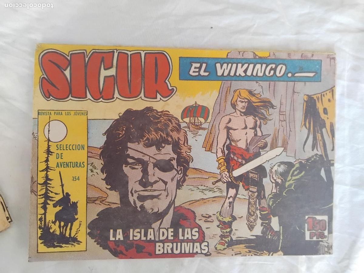 Tebeos: SIGUR EL VIKINGO N&ordm; 20. EDICIONES TORAY 1959. ORIGINAL. - Foto 1
