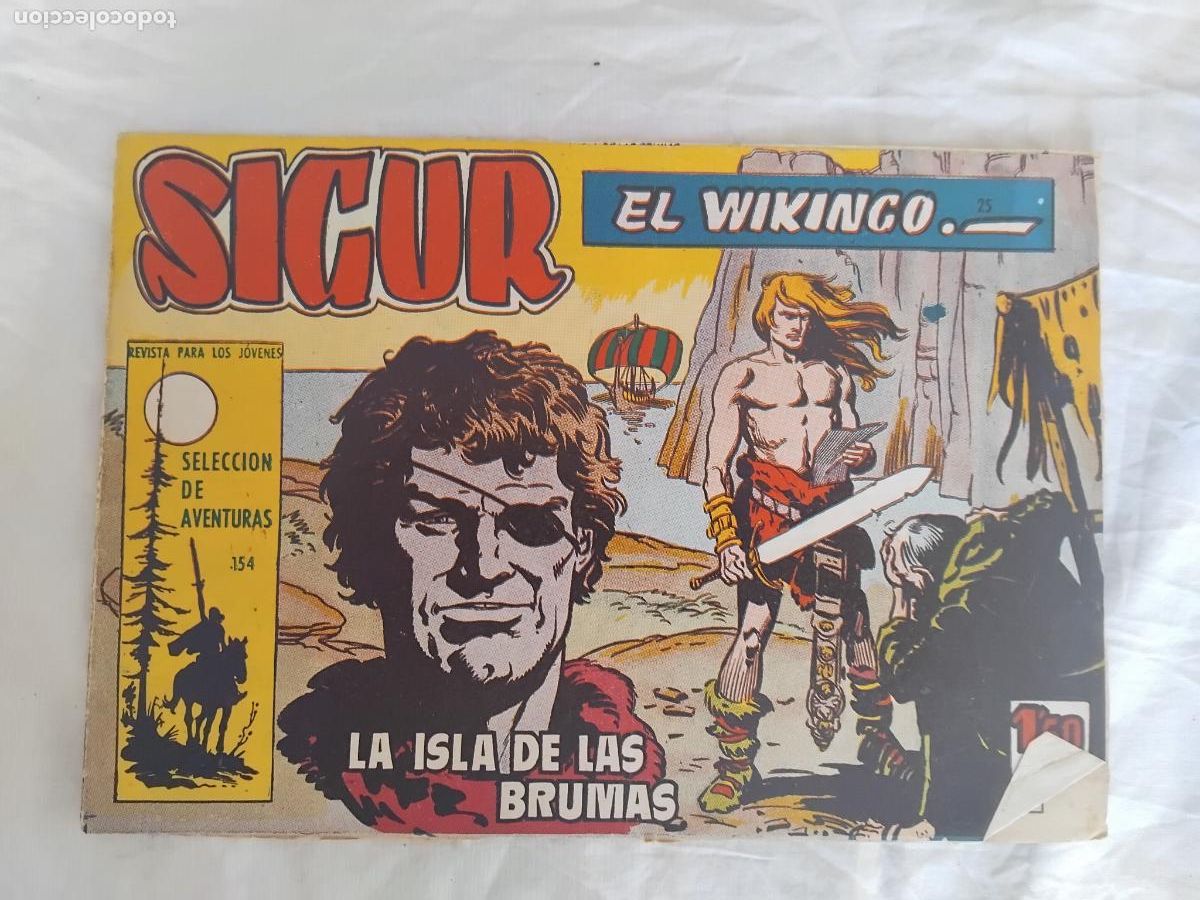 Tebeos: SIGUR EL VIKINGO N&ordm; 20. EDICIONES TORAY 1959. ORIGINAL. - Foto 1