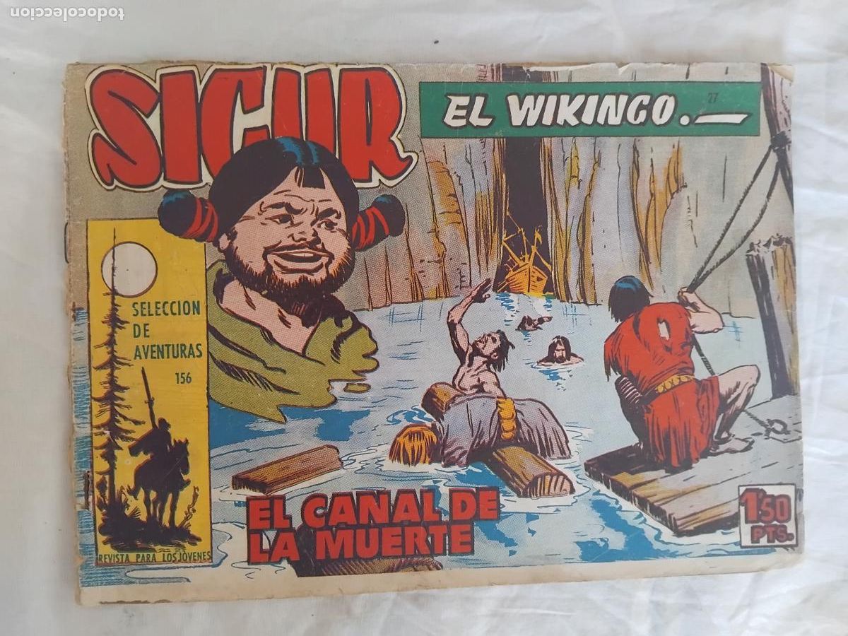 Tebeos: SIGUR EL VIKINGO N&ordm; 27. EDICIONES TORAY 1959. ORIGINAL. - Foto 1