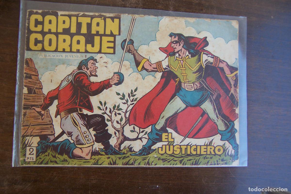 Tebeos: capit&aacute;n coraje n&ordm; 1 de la serie 17x24 - Foto 1
