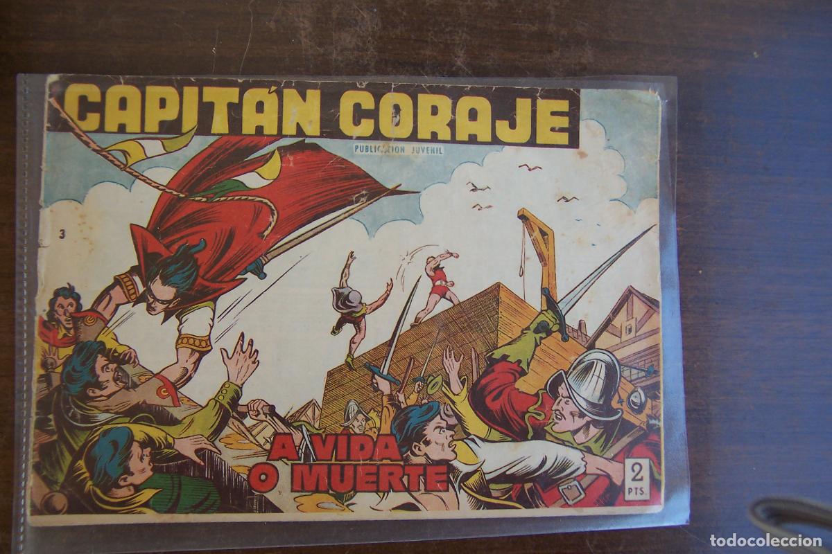 Tebeos: capit&aacute;n coraje n&ordm; 3 de la serie 17x24 - Foto 1