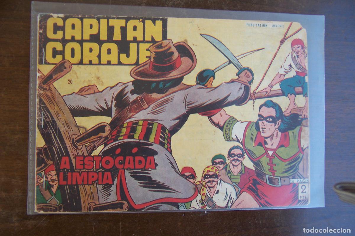 Tebeos: capit&aacute;n coraje n&ordm; 20 de la serie 17x24 - Foto 1