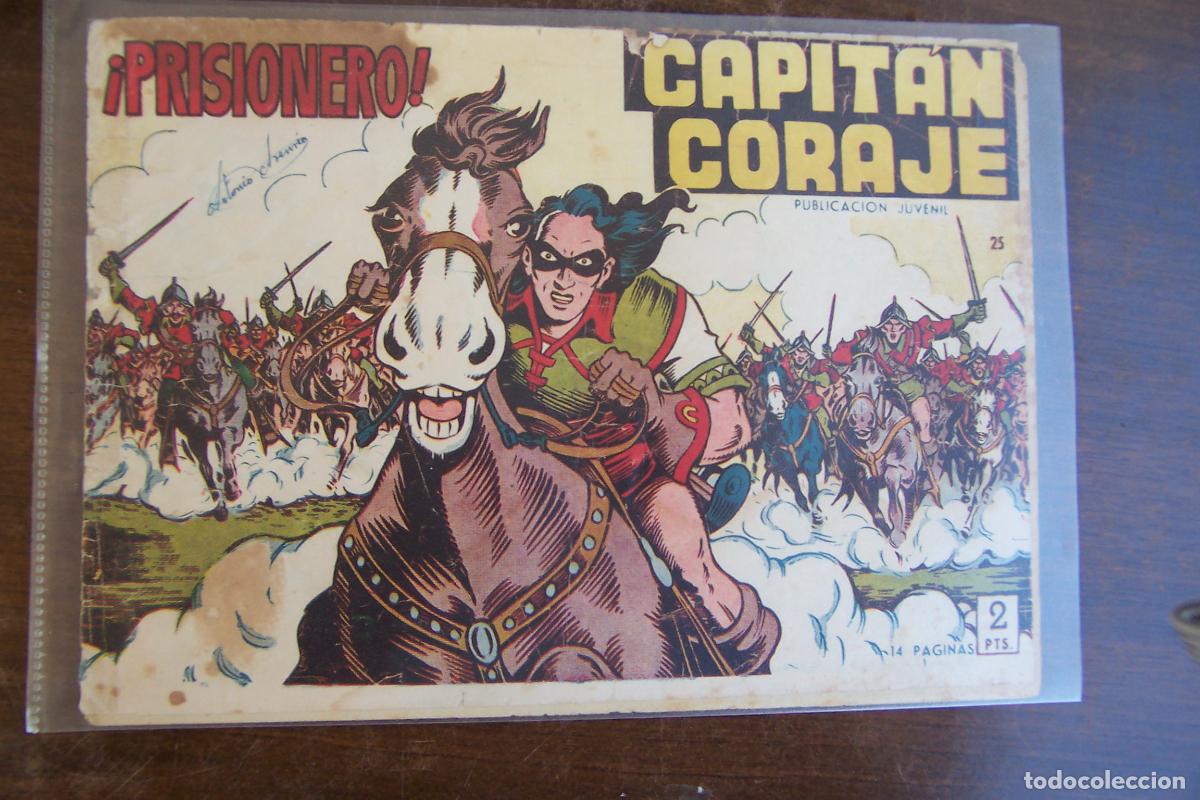 Tebeos: capit&aacute;n coraje n&ordm; 25 de la serie 17x24 - Foto 1