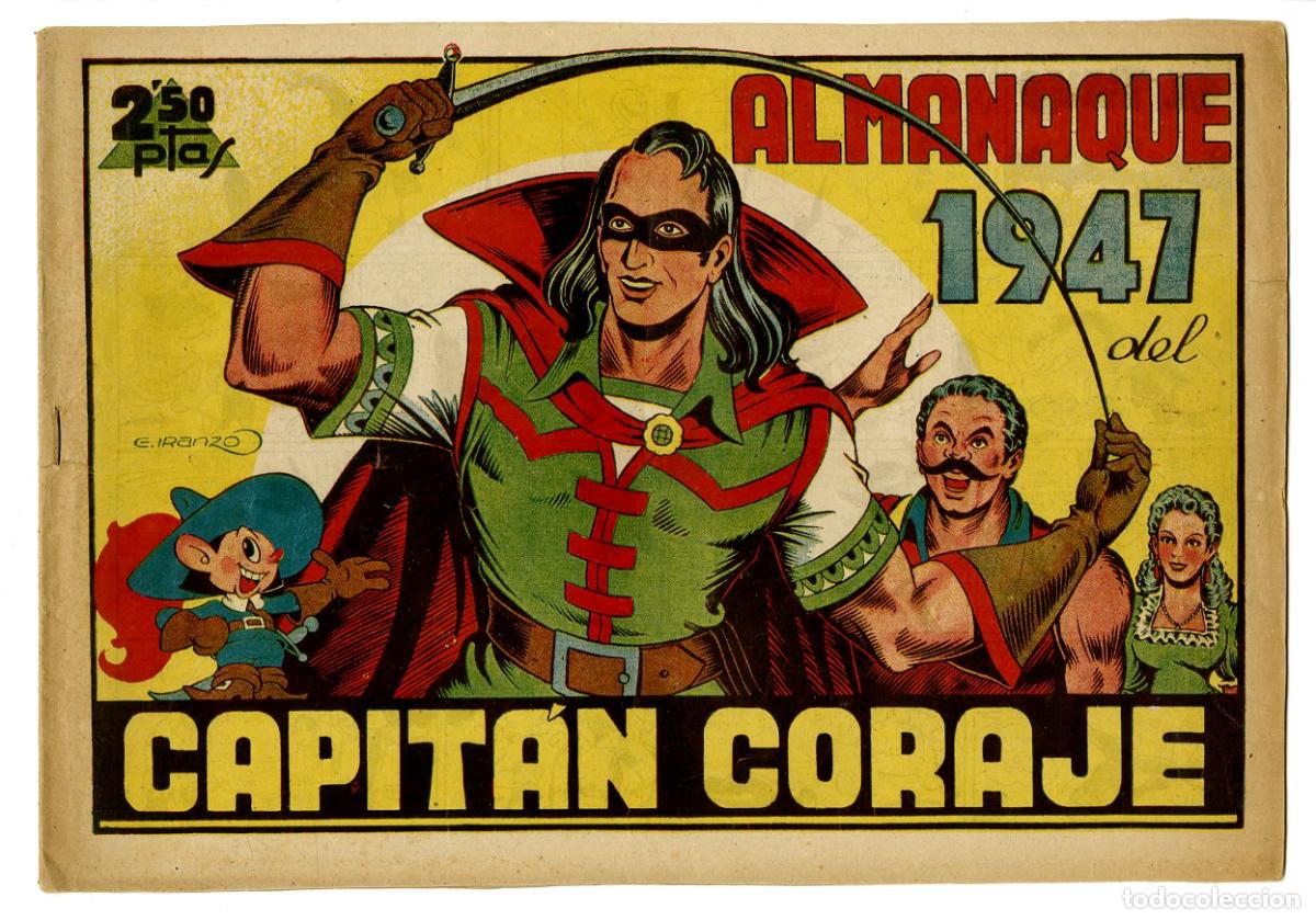 Tebeos: Almanaque 1947 del Capit&aacute;n Coraje - Foto 1