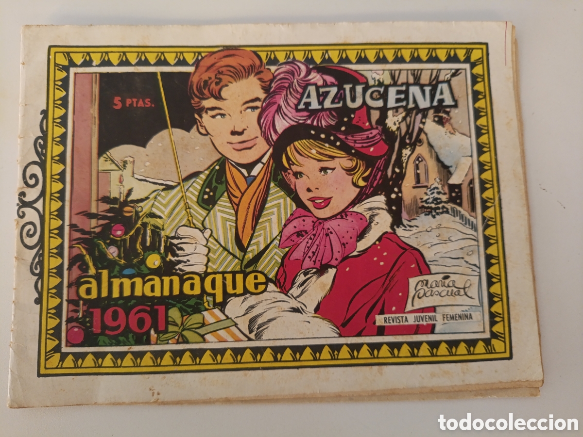 Tebeos: Almanaque 1961 Revista Azucena - Foto 1