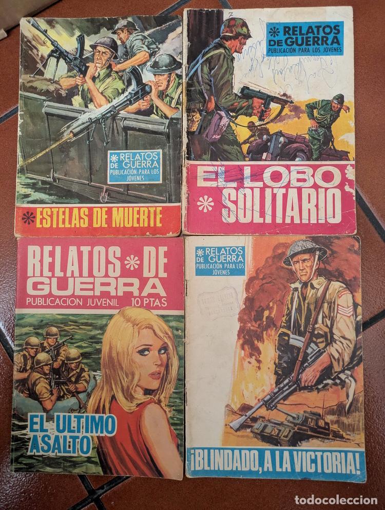 Tebeos: Lote de 4 tebeos RELATOS DE GUERRA. Ediciones Toray. Comics. - Foto 1