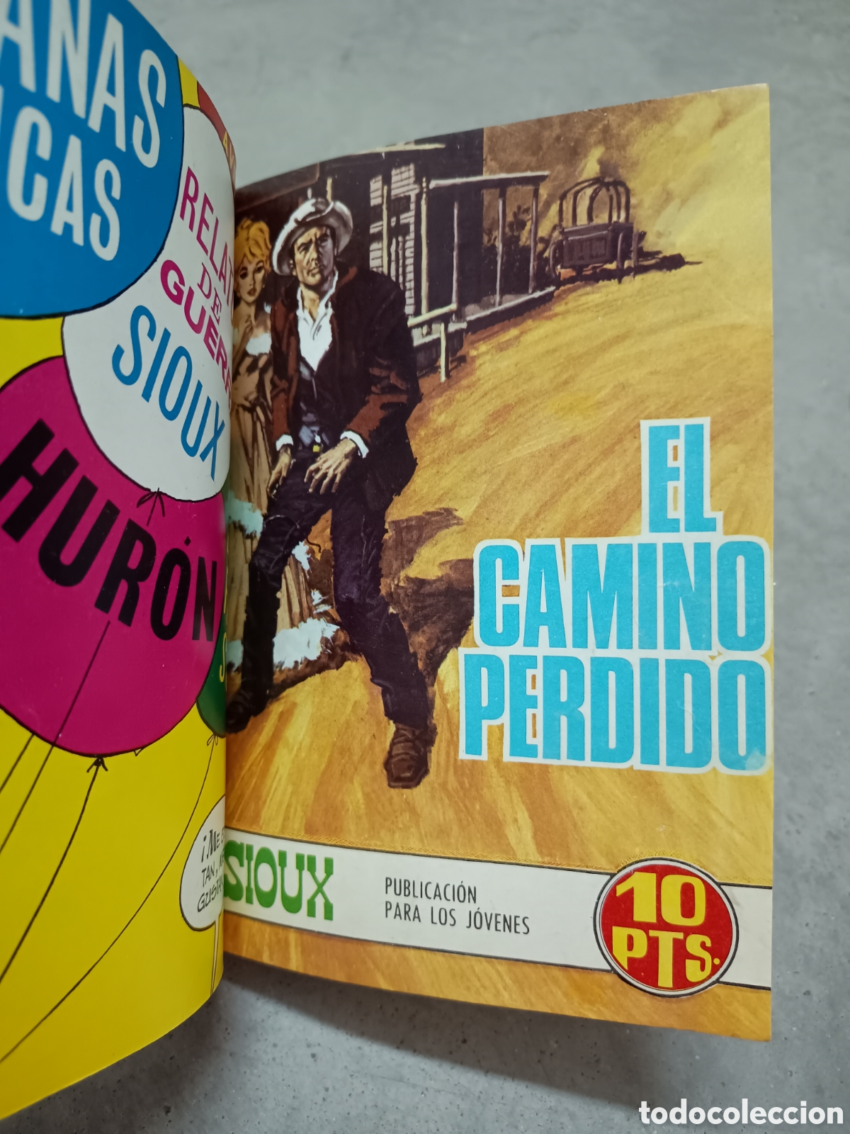 Tebeos: TOMO CON 12 EJEMPLARES DE SIOUX DE EDICIONES TORAY - Foto 12
