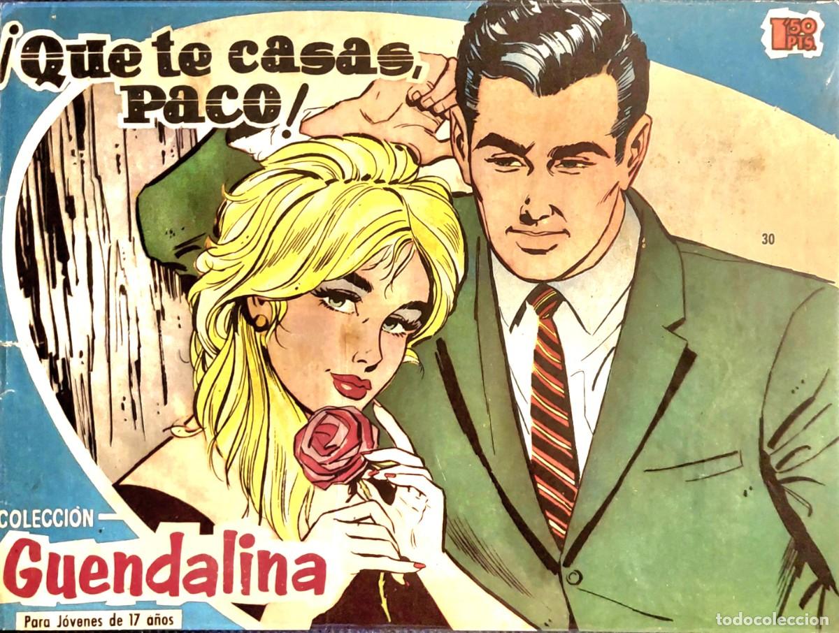 Tebeos: LOTE DE 9 COMICS COLECCION ( GUENDALINA ) E. TORAY 1959 - Foto 5