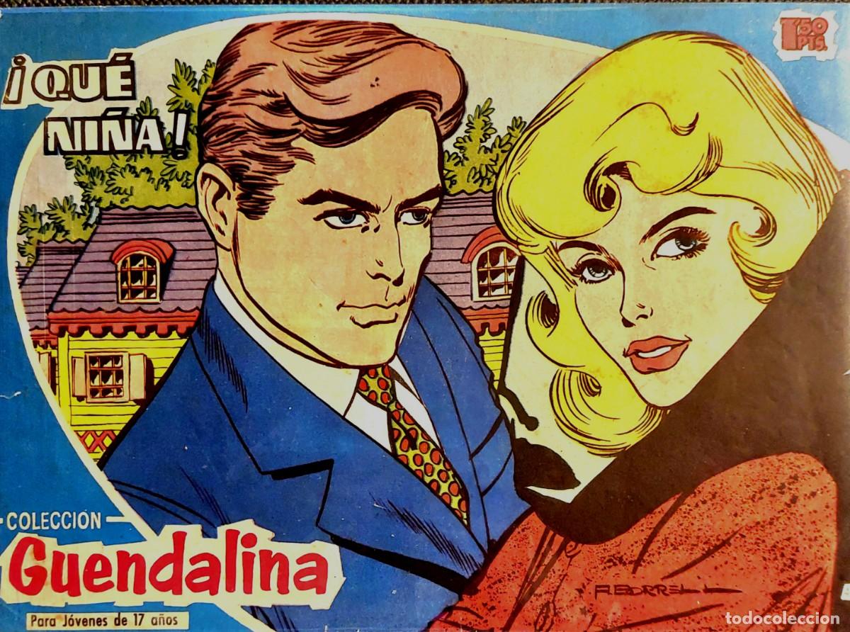 Tebeos: LOTE DE 9 COMICS COLECCION ( GUENDALINA ) E. TORAY 1959 - Foto 9