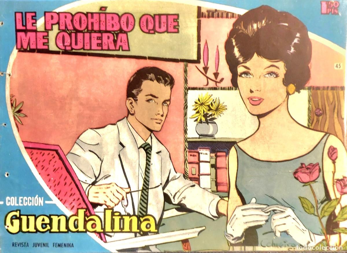 Tebeos: LOTE DE 9 COMICS COLECCION ( GUENDALINA ) E. TORAY 1959 - Foto 11