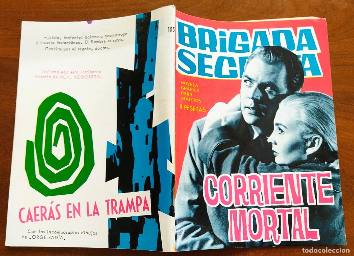 Tebeos: BRIGADA SECRETA N&ordm; 105 - EDICIONES TORAY - Foto 2