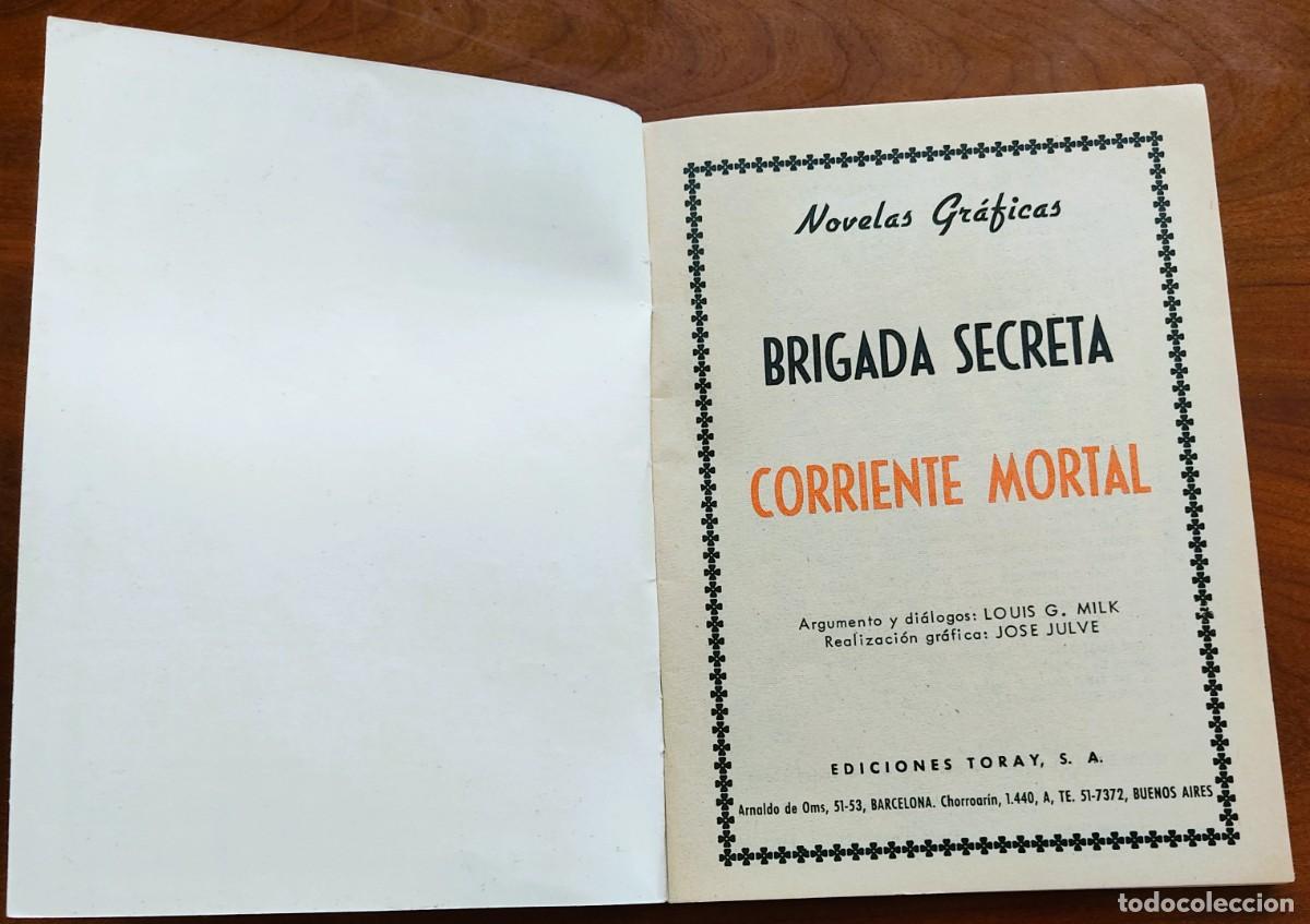 Tebeos: BRIGADA SECRETA N&ordm; 105 - EDICIONES TORAY - Foto 3