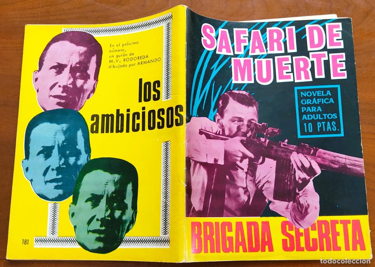 Tebeos: BRIGADA SECRETA N&ordm; 181 - EDICIONES TORAY - Foto 2