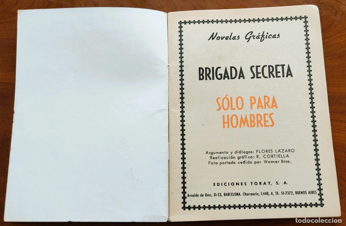 Tebeos: BRIGADA SECRETA N&ordm; 99 - EDICIONES TORAY - Foto 3