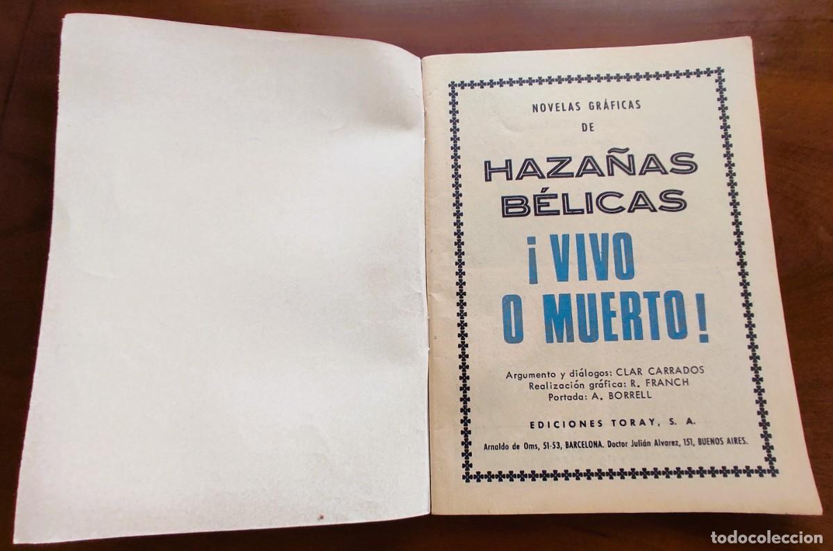 Tebeos: HAZA&Ntilde;AS B&Eacute;LICAS N&ordm; 143 - EDICIONES TORAY - VERTICAL - Foto 3