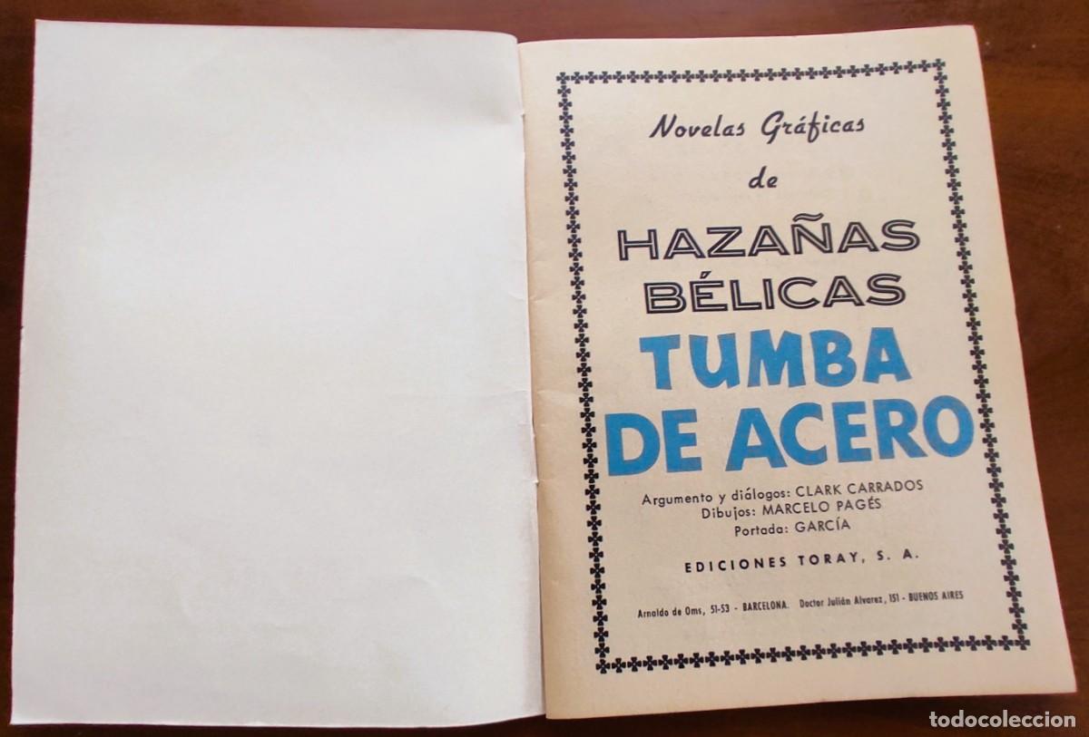 Tebeos: HAZA&Ntilde;AS B&Eacute;LICAS N&ordm; 149 - EDICIONES TORAY - VERTICAL - Foto 3