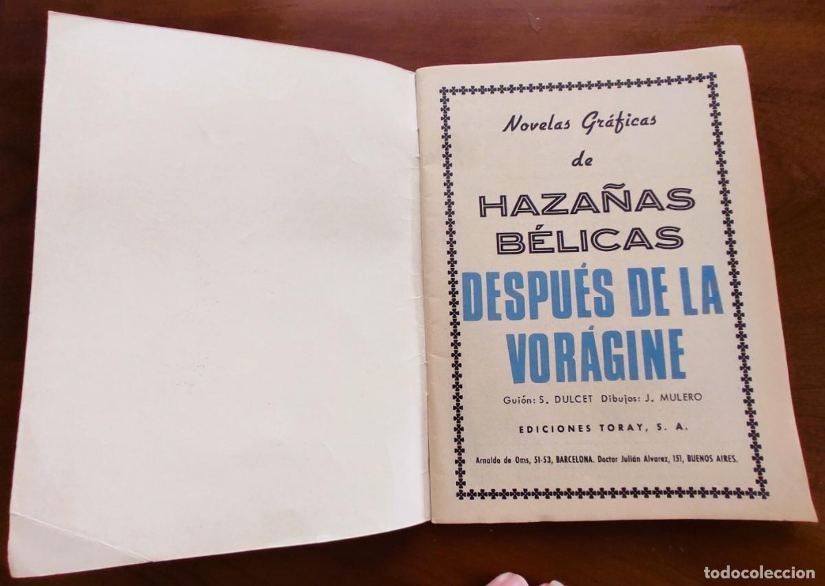 Tebeos: HAZA&Ntilde;AS B&Eacute;LICAS N&ordm; 115 - EDICIONES TORAY - VERTICAL - Foto 3