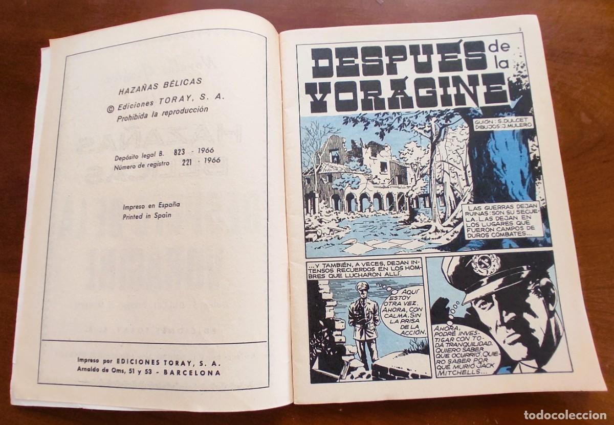 Tebeos: HAZA&Ntilde;AS B&Eacute;LICAS N&ordm; 115 - EDICIONES TORAY - VERTICAL - Foto 4