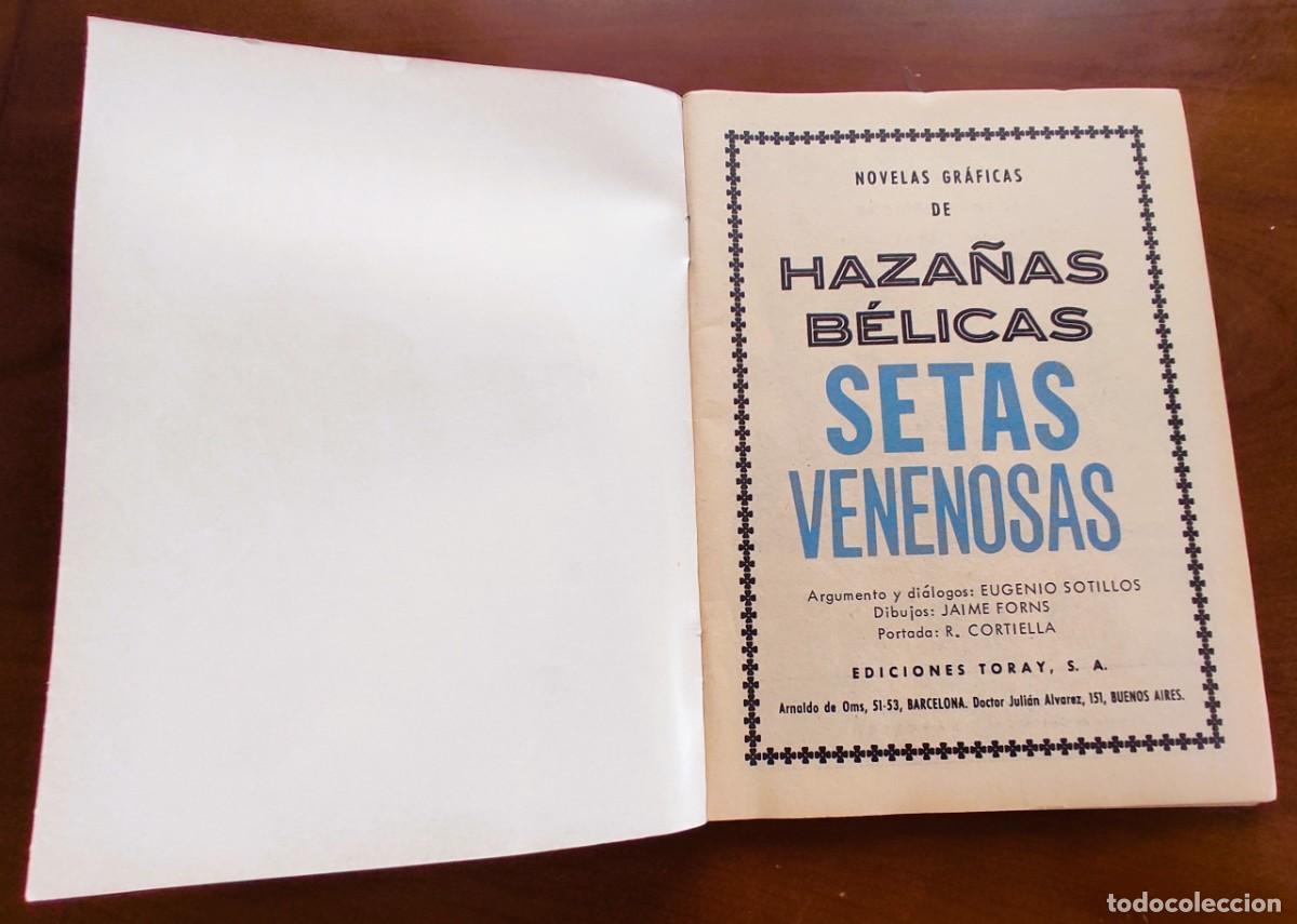 Tebeos: HAZA&Ntilde;AS B&Eacute;LICAS N&ordm; 160 - EDICIONES TORAY - VERTICAL - Foto 3