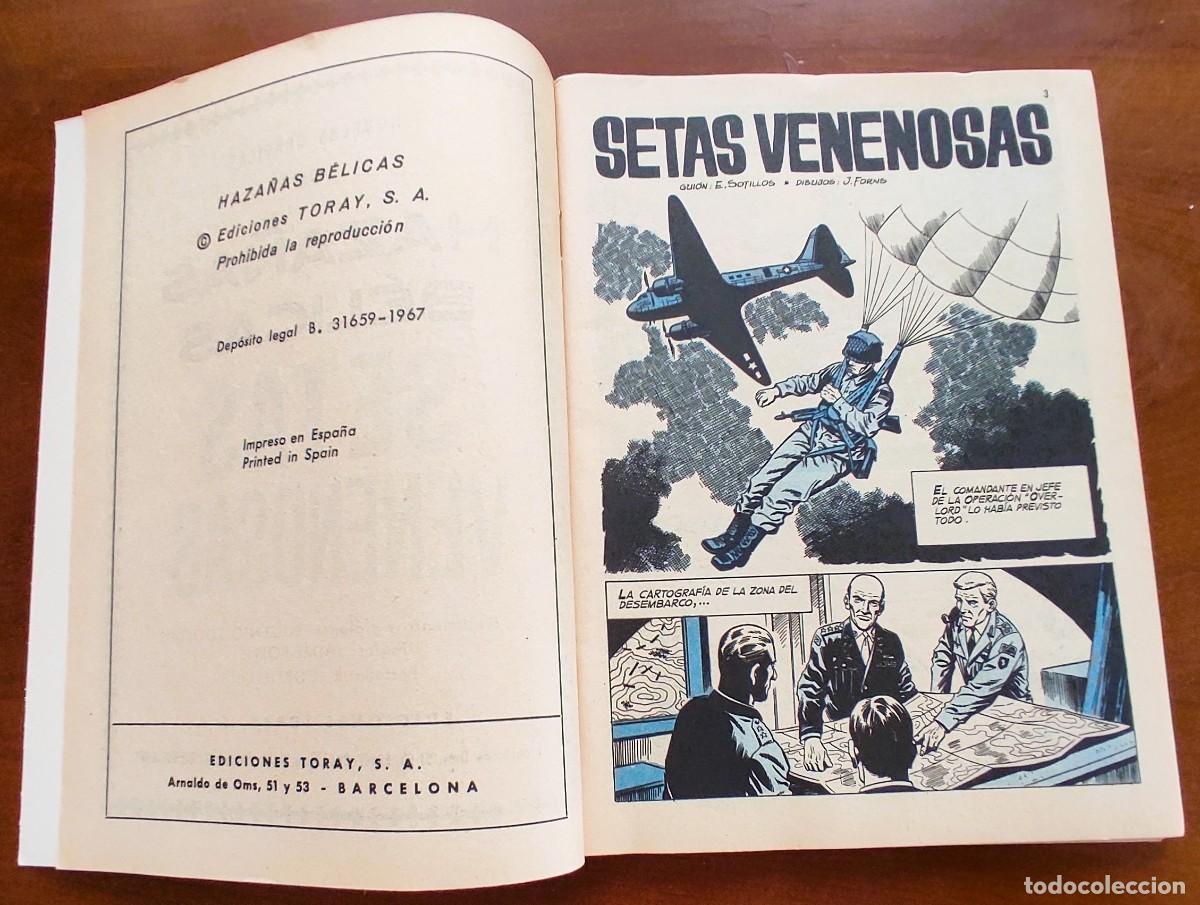 Tebeos: HAZA&Ntilde;AS B&Eacute;LICAS N&ordm; 160 - EDICIONES TORAY - VERTICAL - Foto 4