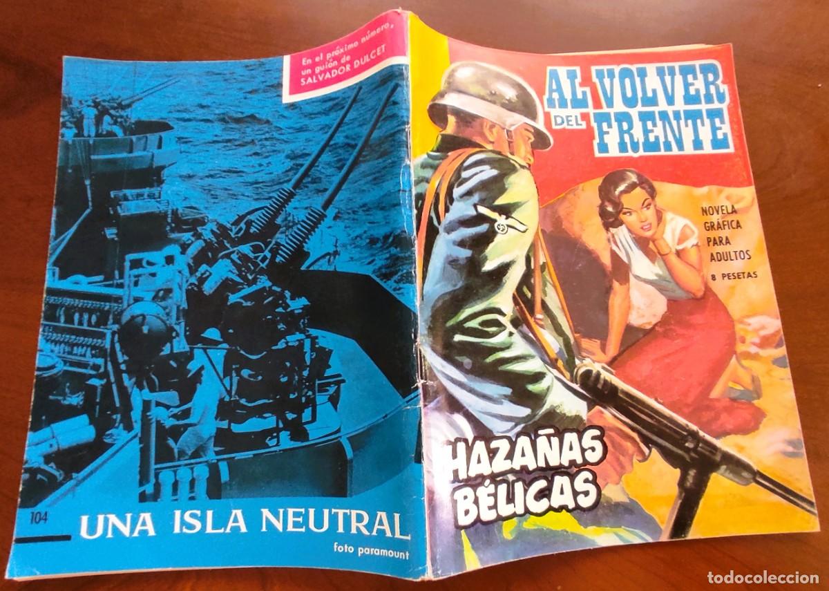 Tebeos: HAZA&Ntilde;AS B&Eacute;LICAS N&ordm; 104 - EDICIONES TORAY - VERTICAL - Foto 2