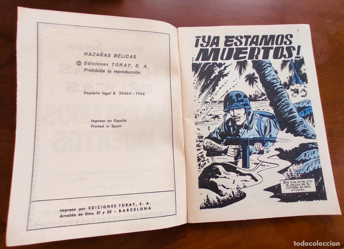 Tebeos: HAZA&Ntilde;AS B&Eacute;LICAS N&ordm; 124 - EDICIONES TORAY - VERTICAL - Foto 4