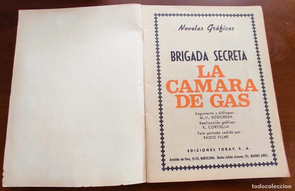 Tebeos: BRIGADA SECRETA N&ordm; 157 - EDICIONES TORAY - Foto 3