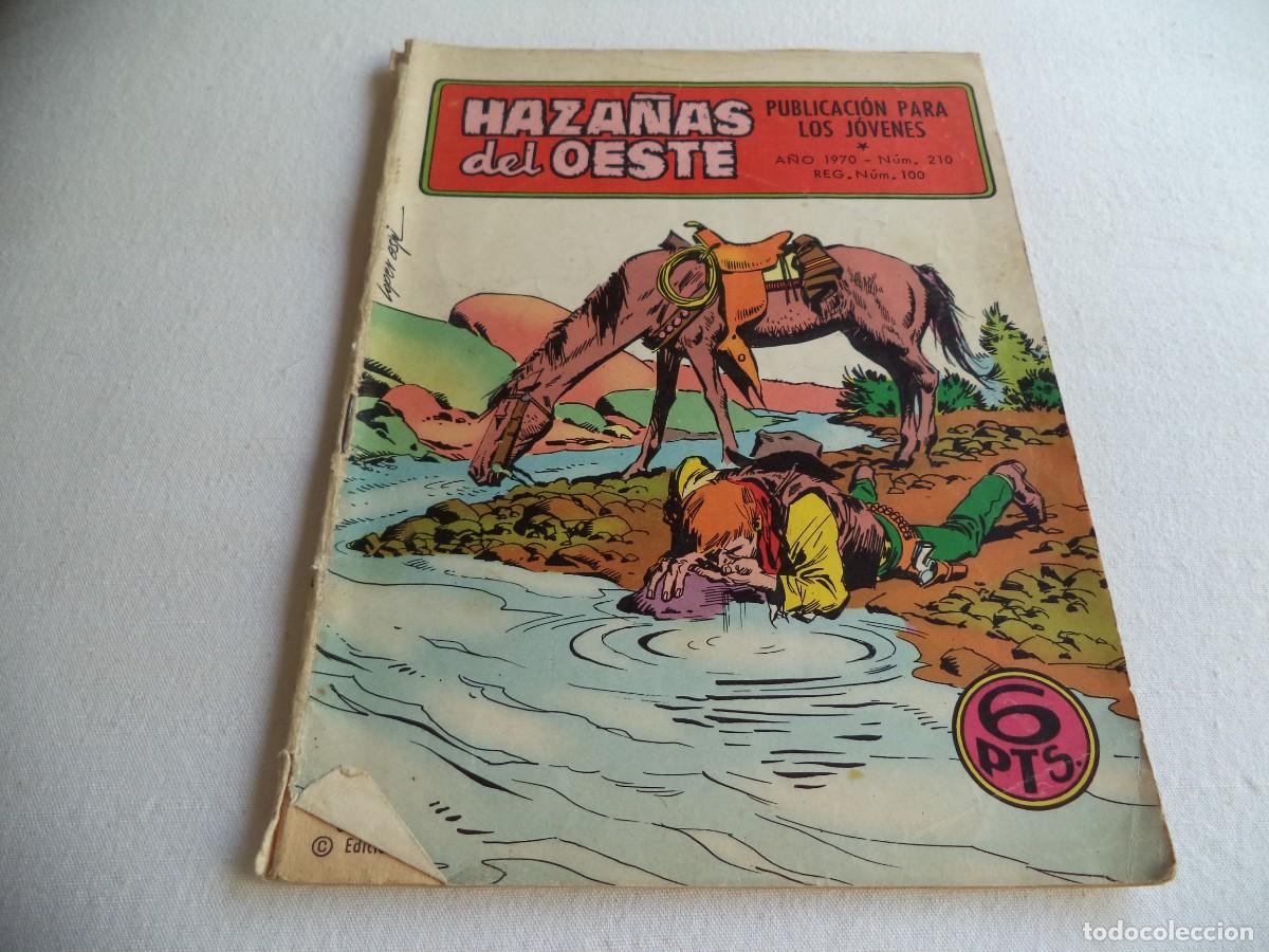 Tebeos: Comic Oeste Haza&ntilde;as del Oeste. N&ordm; 210 - Foto 1