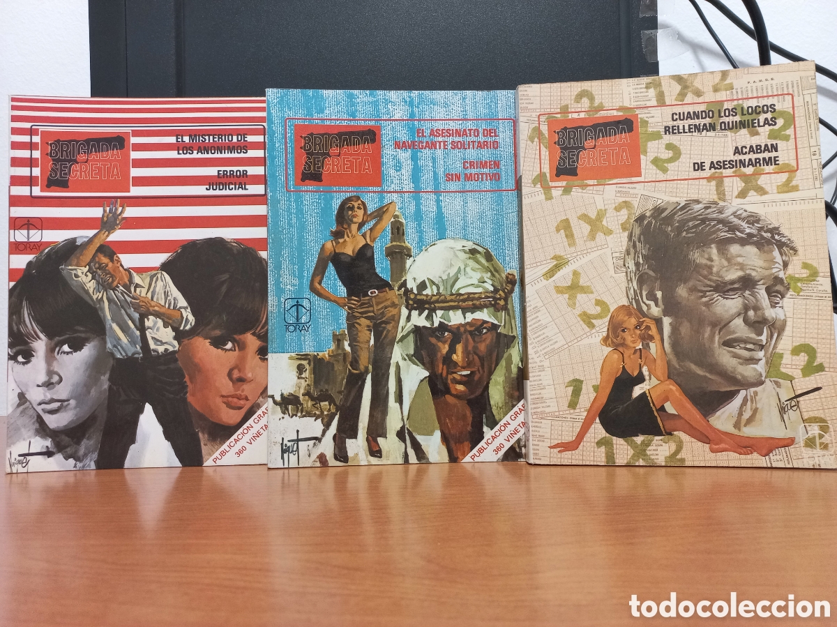 Tebeos: Brigada secreta 1 al 8 - Foto 3
