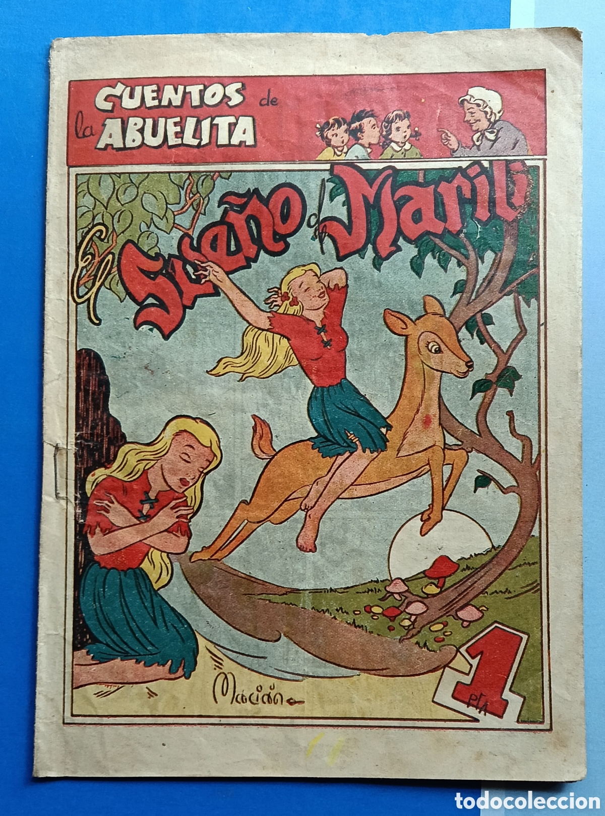 Tebeos: Cuentos de la abuelita, el sue&ntilde;o de Marili , toray - Foto 1