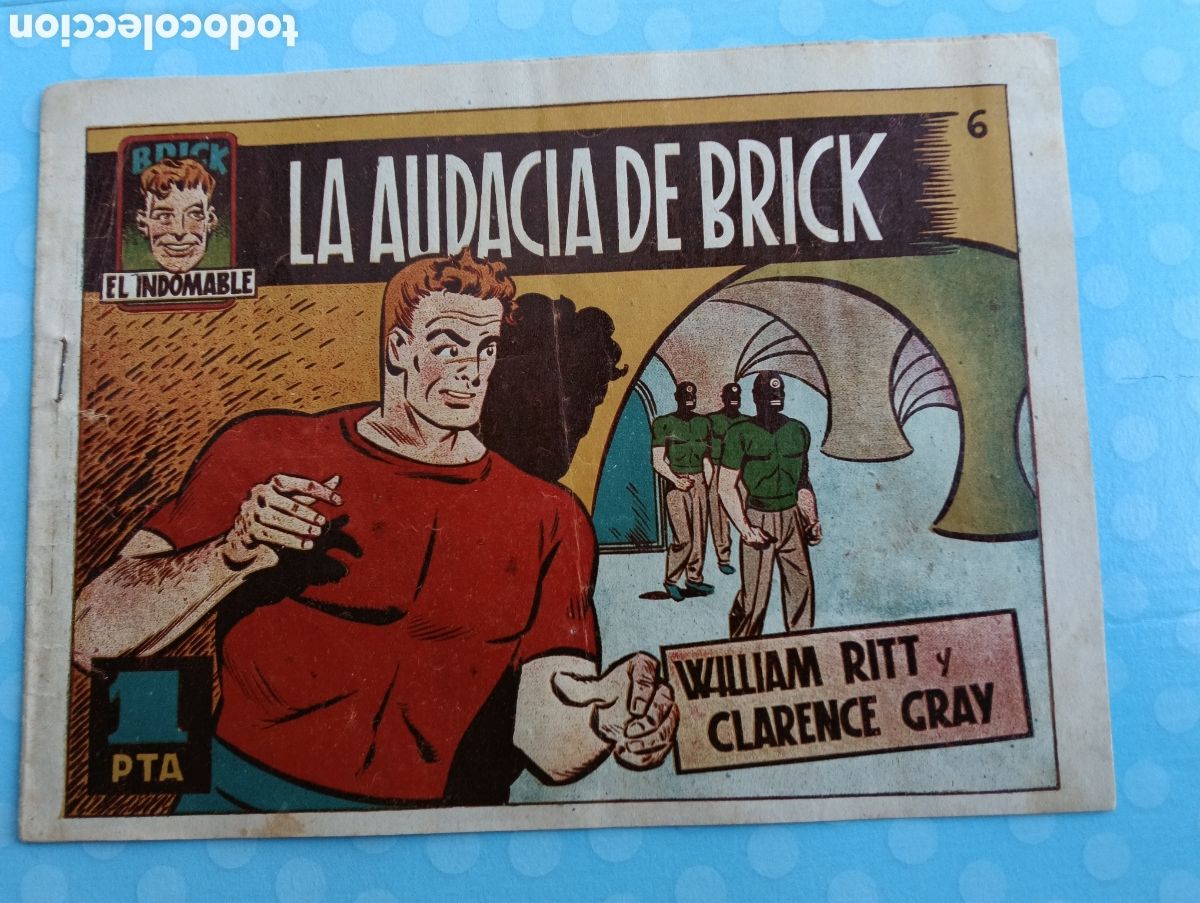 Tebeos: Brick El indomable,n.6 la audacia de Brick ,toray 1951 - Foto 1