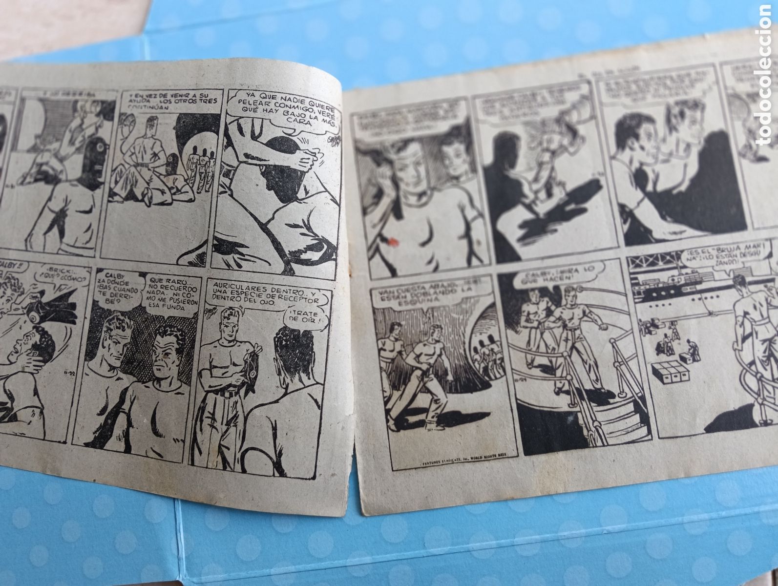 Tebeos: Brick,el indomable ,n.7, el ojo en acci&oacute;n, toray 1951 - Foto 2