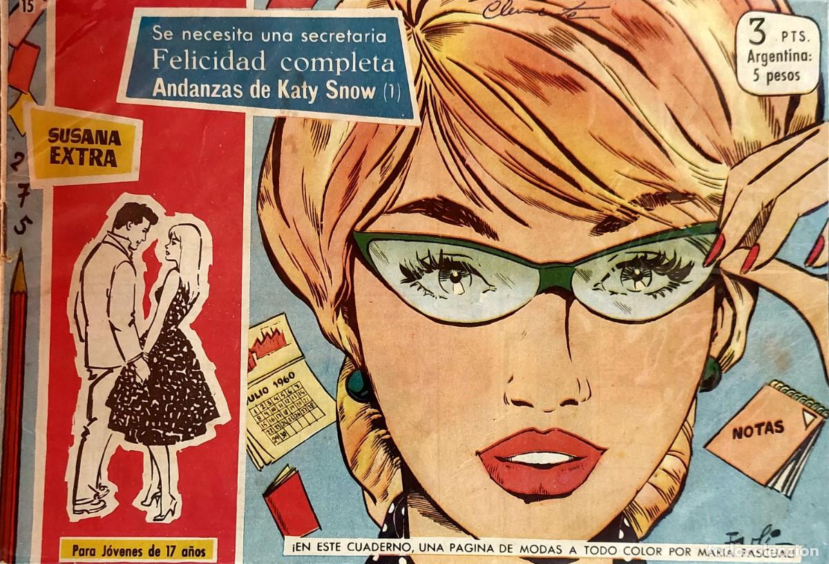 Tebeos: SUSANA EXTRA N&ordm; 15 de EDICIONES TORAY 1960 - Foto 1