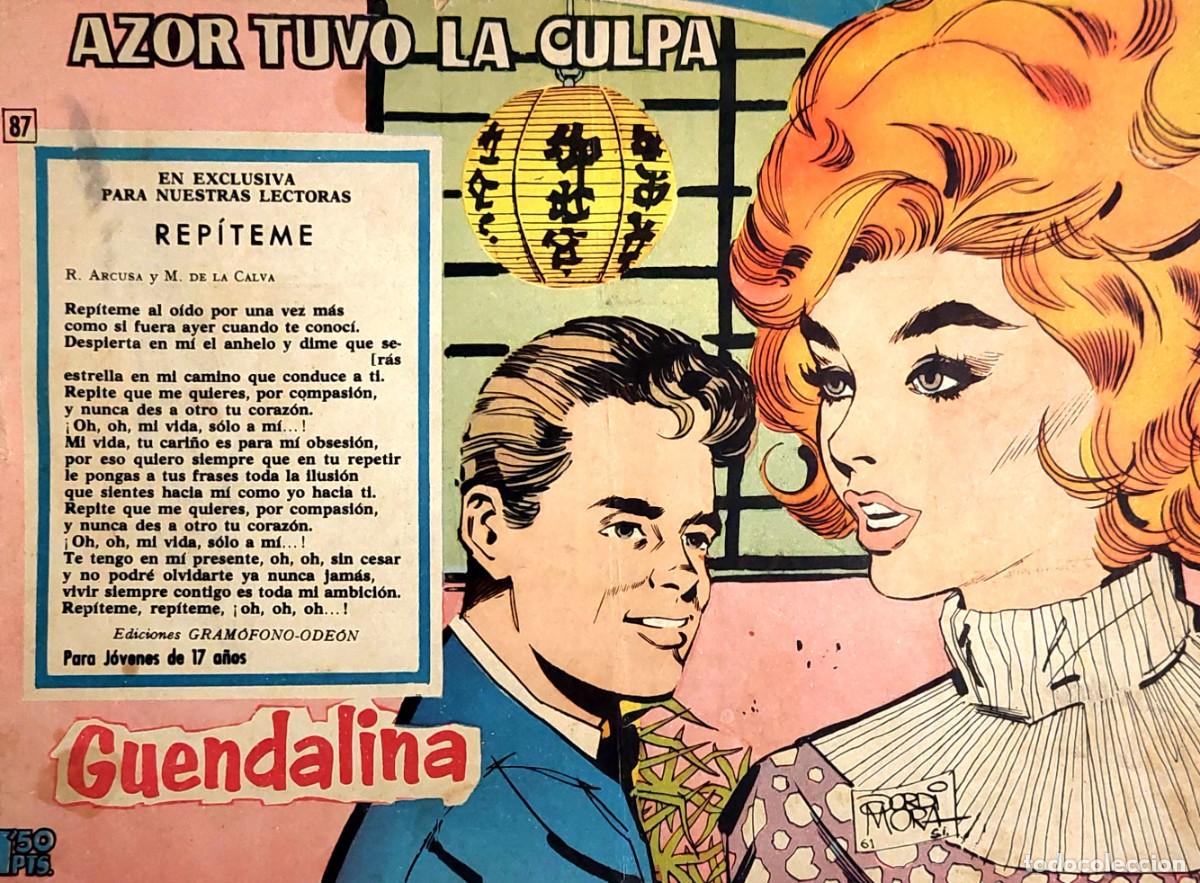 Tebeos: LOTE DE 7 COMICS (GUENDALINA )de EDICIONES TORAY 1959 - Foto 3