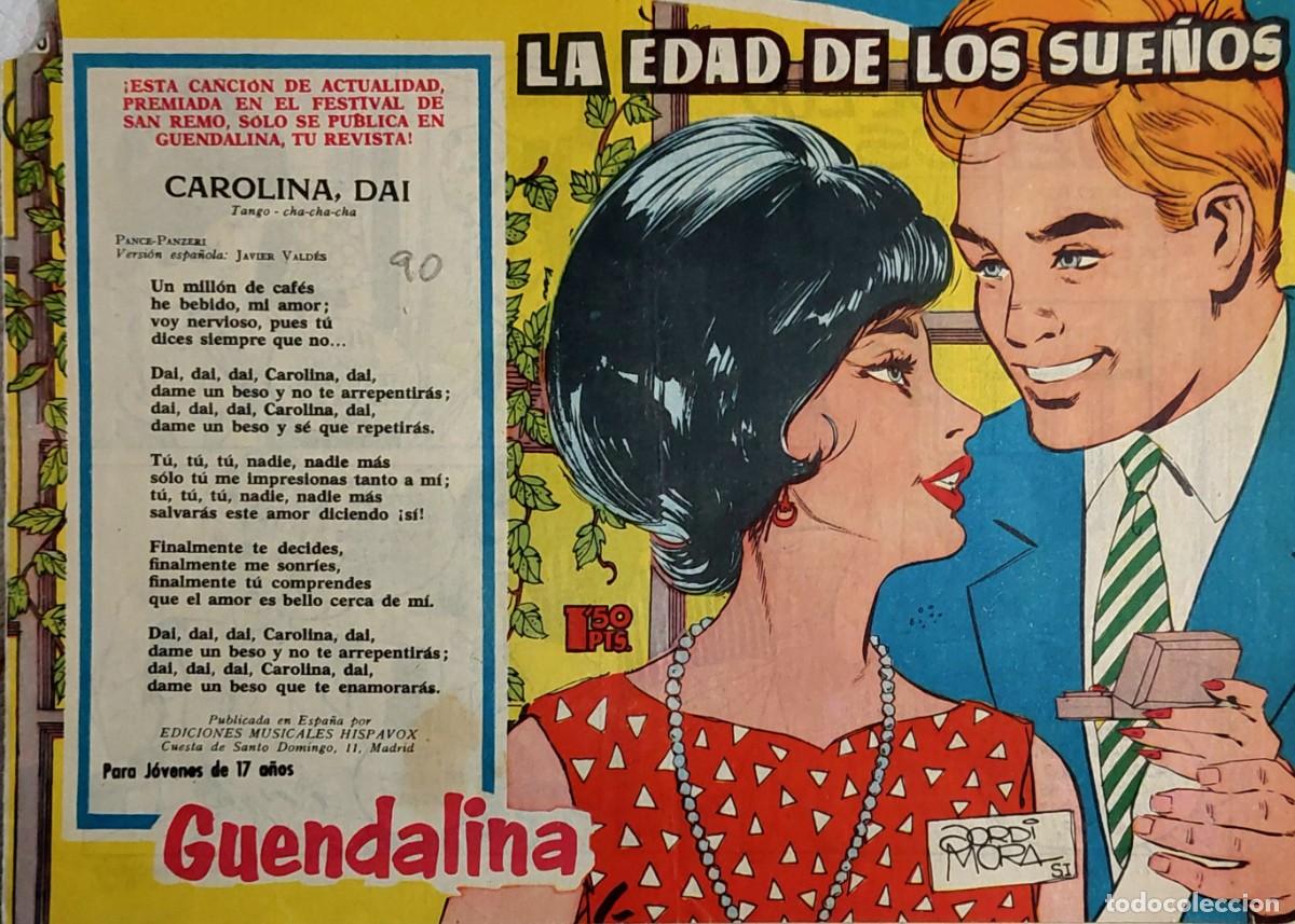 Tebeos: LOTE DE 7 COMICS (GUENDALINA )de EDICIONES TORAY 1959 - Foto 4