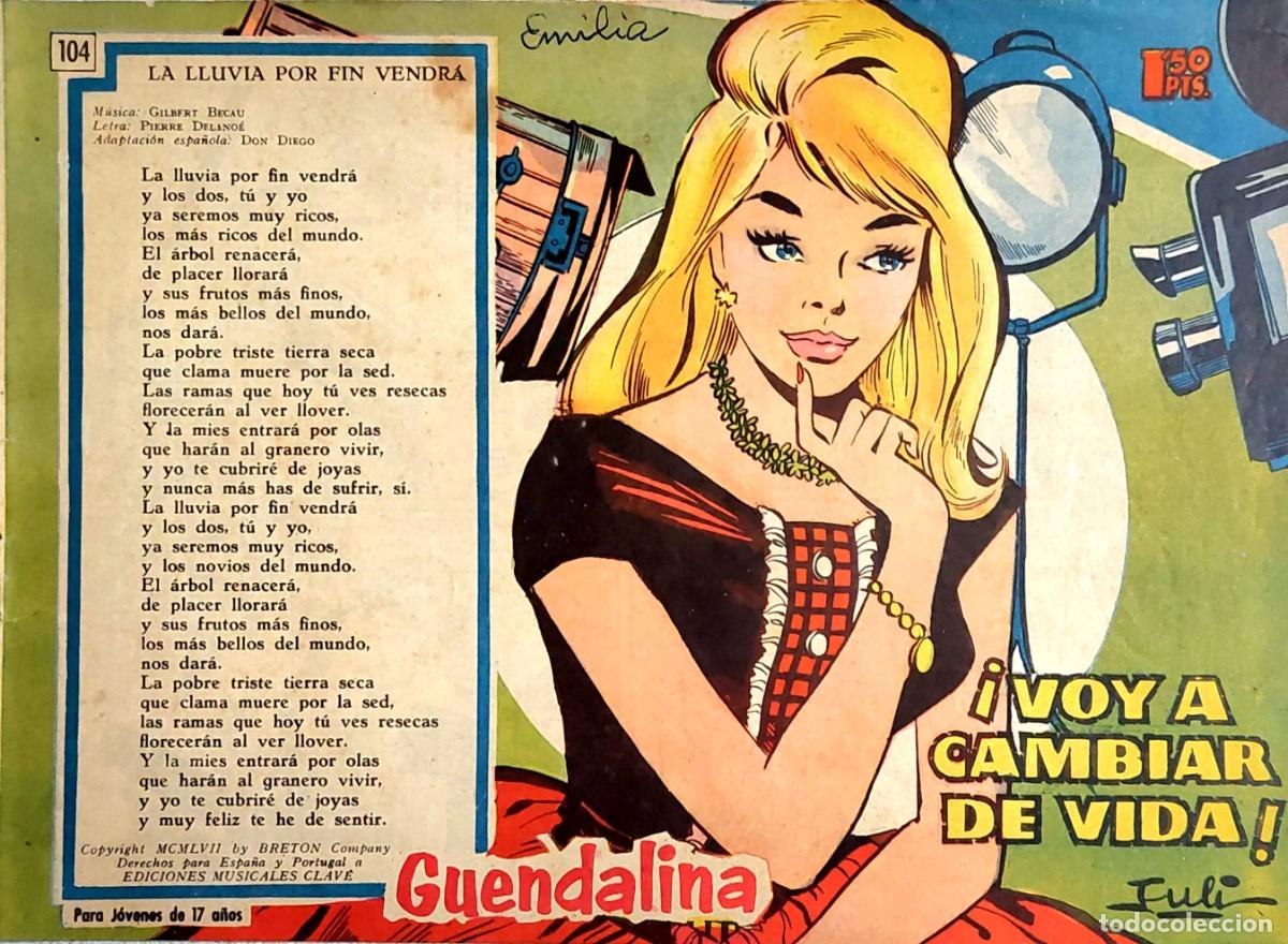 Tebeos: LOTE DE 7 COMICS ( GUENDALINA ) de EDICIONES TORAY 1959 - Foto 3