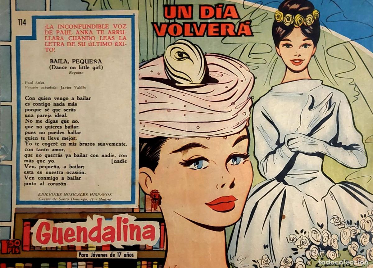 Tebeos: LOTE DE 7 COMICS ( GUENDALINA ) de EDICIONES TORAY 1959 - Foto 5