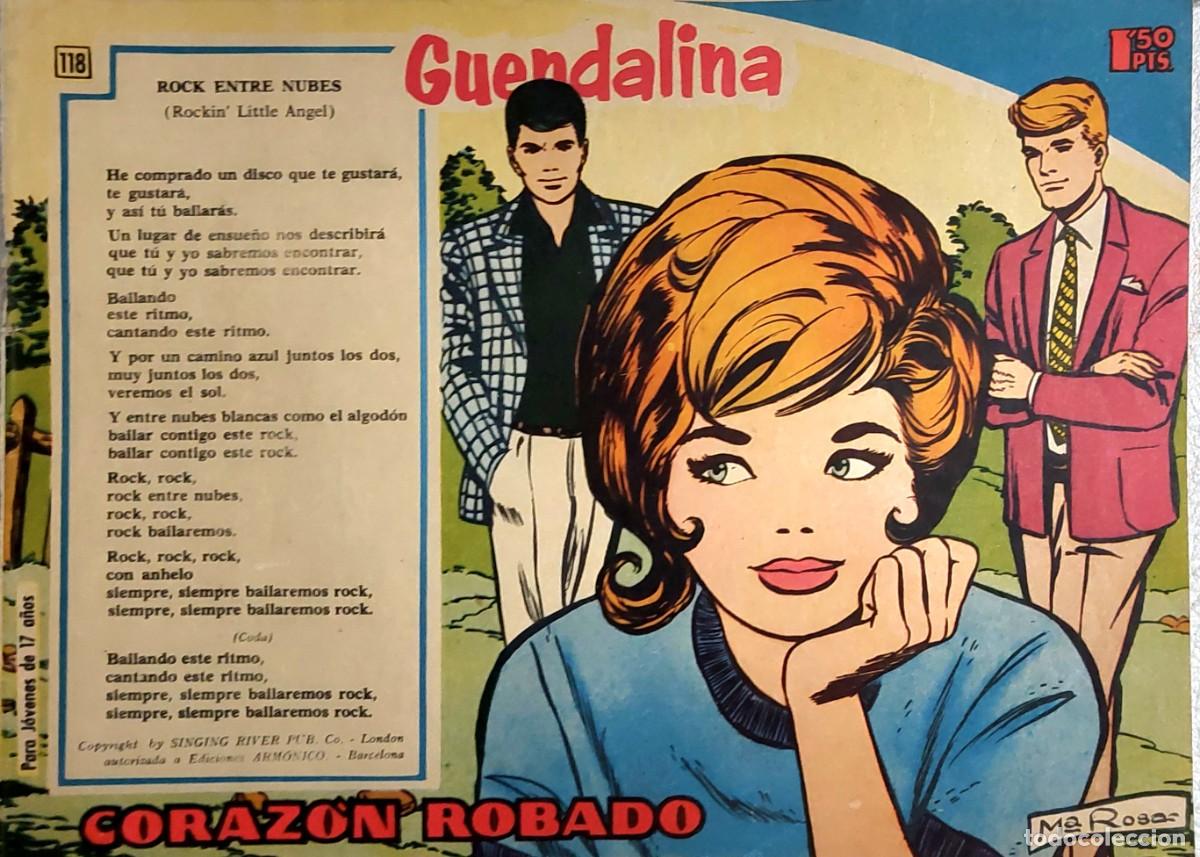 Tebeos: LOTE DE 7 COMICS ( GUENDALINA ) de EDICIONES TORAY 1959 - Foto 6