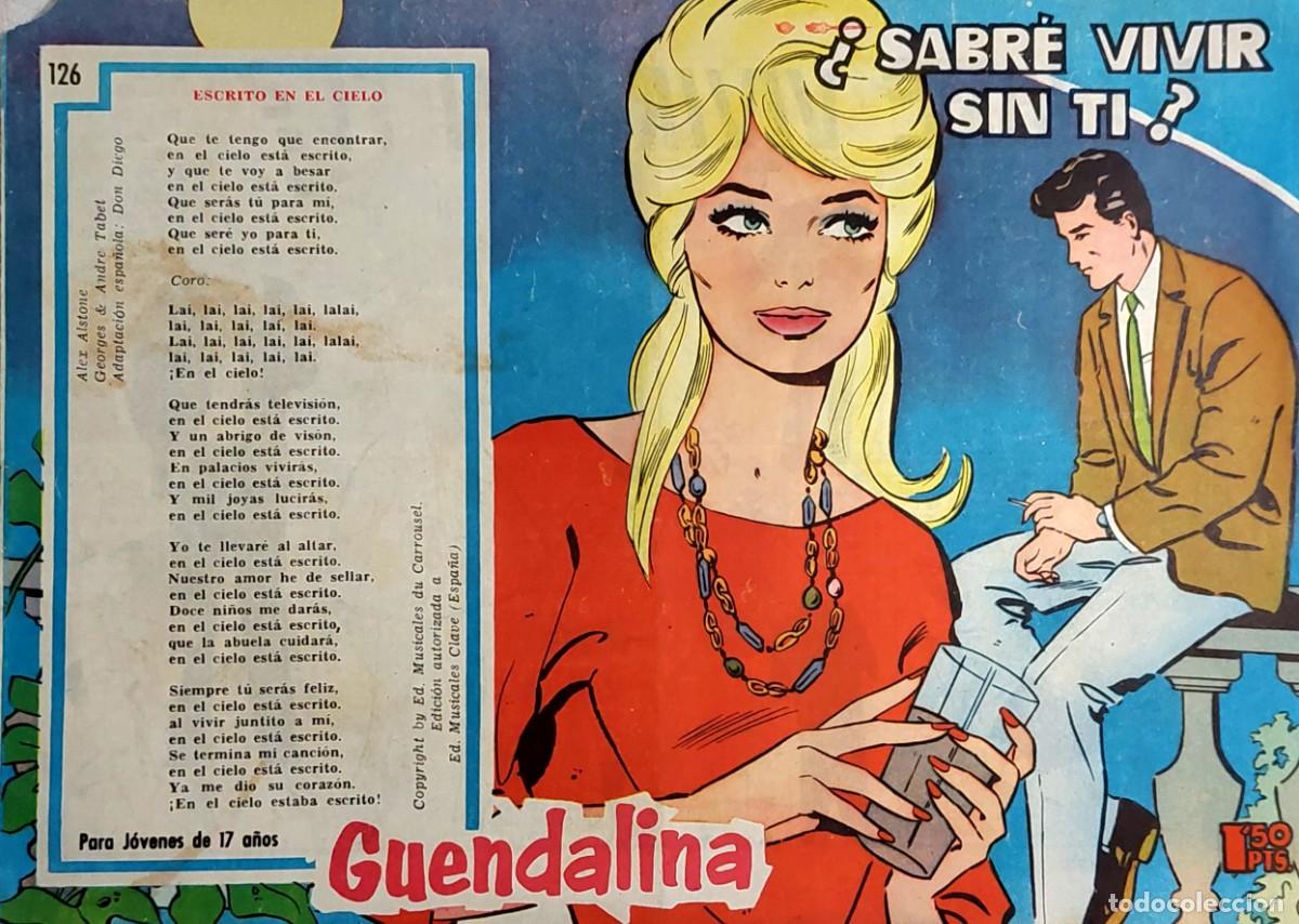 Tebeos: LOTE DE 7 COMICS ( GUENDALINA ) de EDICIONES TORAY 1959 - Foto 7