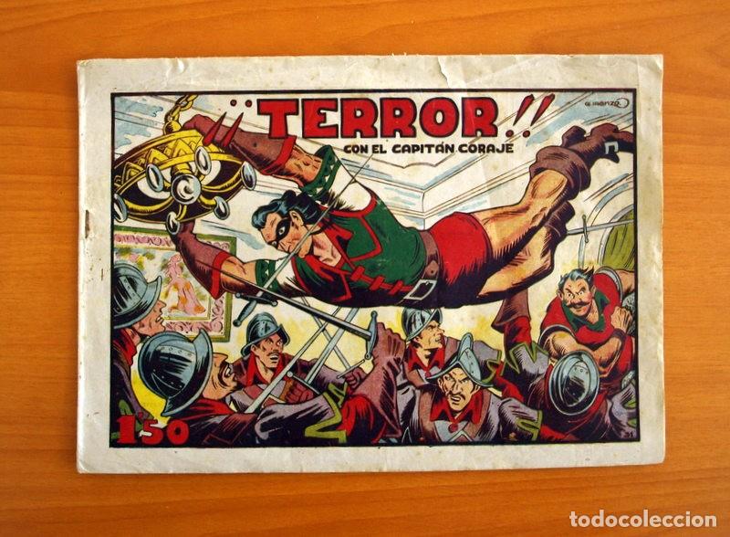 Tebeos: El Capit&aacute;n Coraje - N&ordm; 31 Terror - Ediciones Toray A&ntilde;o 1946 - Foto 1
