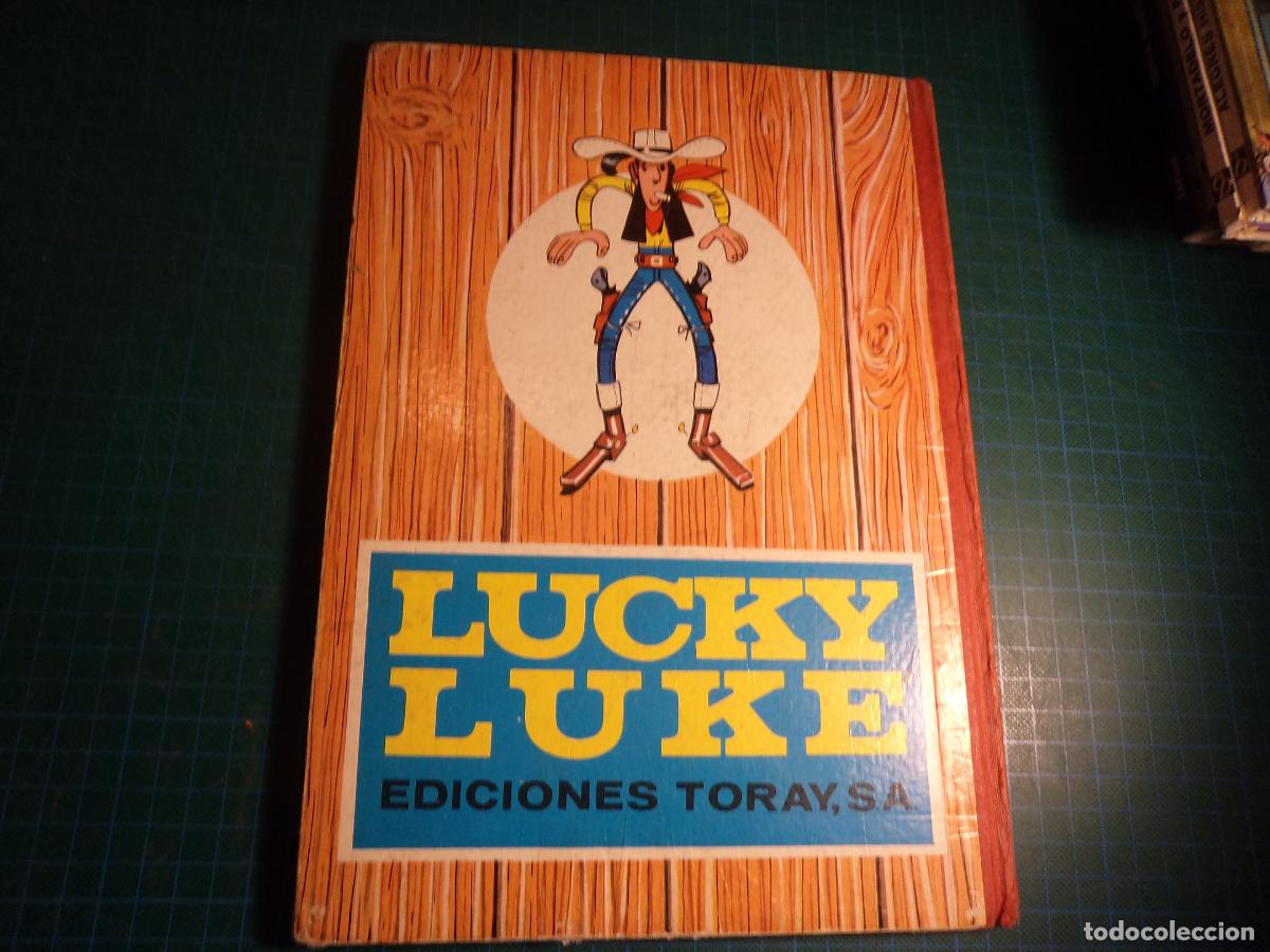 Tebeos: Lucky Luke. Fuera de la ley. Toray. 2&ordf; edicion 1969 - Foto 3