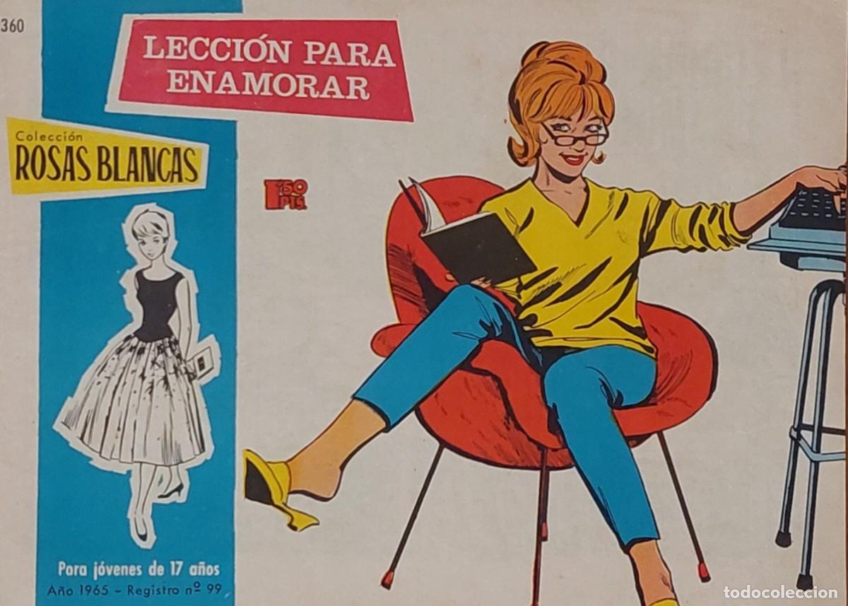 Tebeos: LOTE DE 9 COMICS ( COLECCION ROSAS BLANCAS ) de EDICIONES TORAY 1958 - Foto 8
