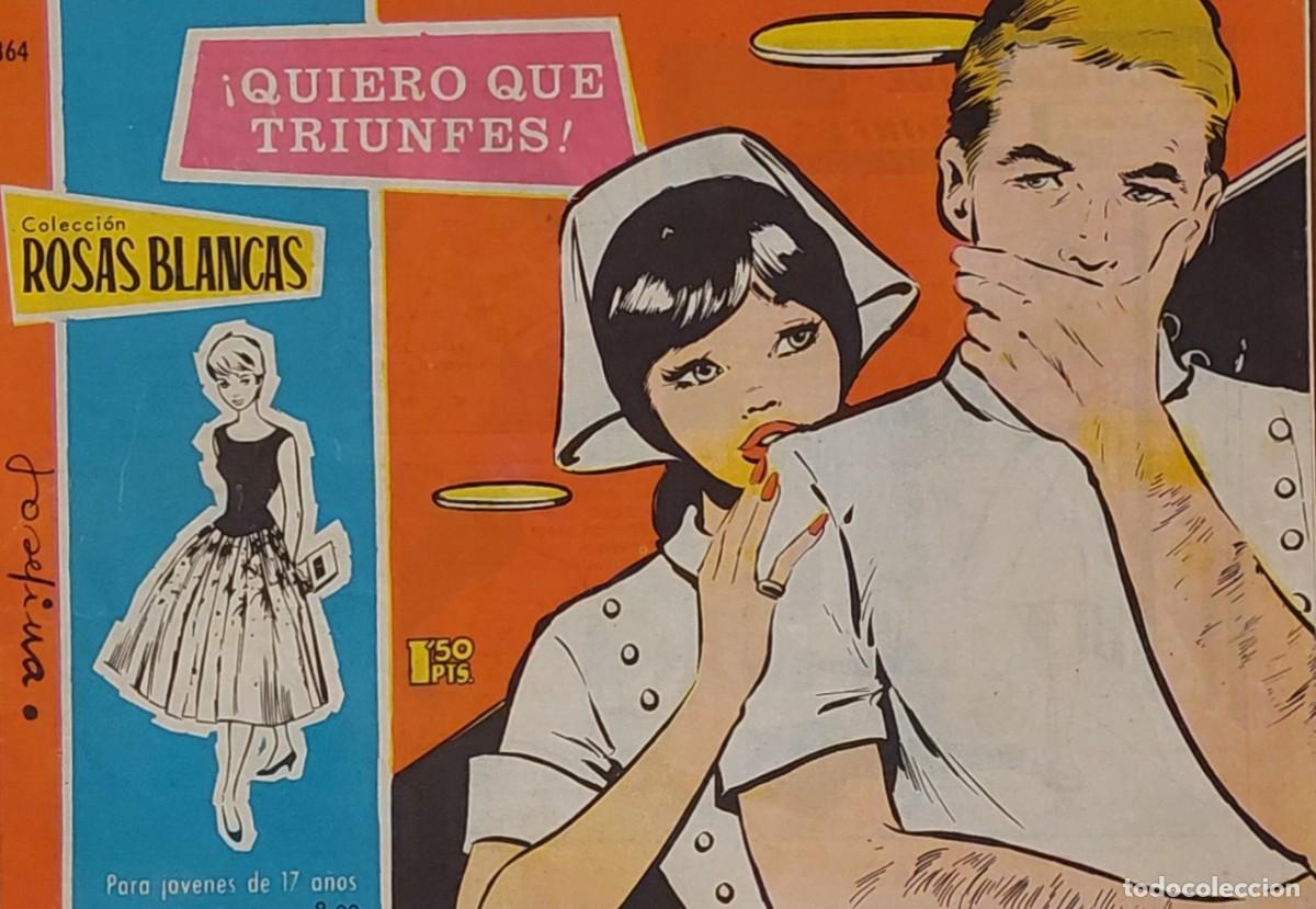Tebeos: LOTE DE 9 COMICS ( COLECCION ROSAS BLANCAS ) de EDICIONES TORAY 1958 - Foto 9