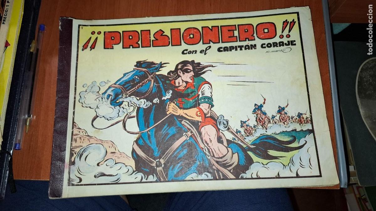 Tebeos: Prisionero!! con el capitan coraje - Foto 1
