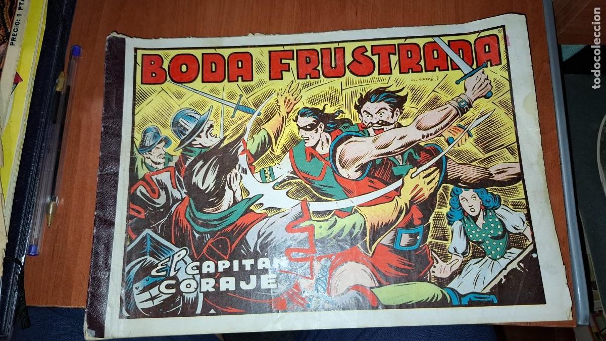 Tebeos: Boda frustrada con el capitan coraje - Foto 1