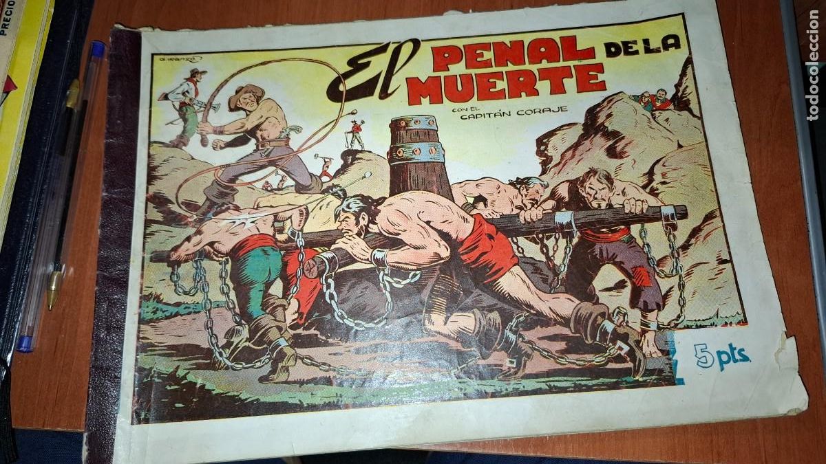 Tebeos: El penal de la muerte con el capitan coraje - Foto 1