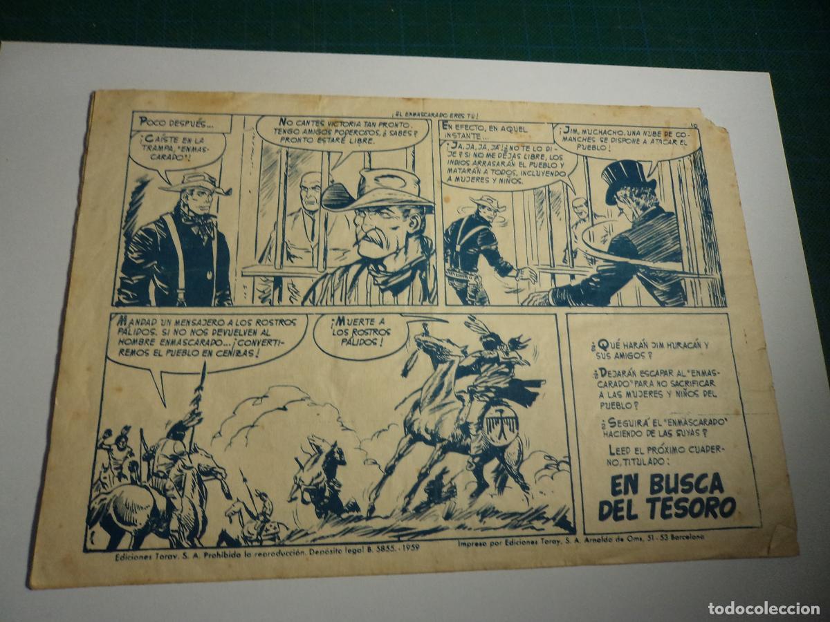Tebeos: Jim Huracan. N&ordm; 7. Toray. Original. - Foto 2