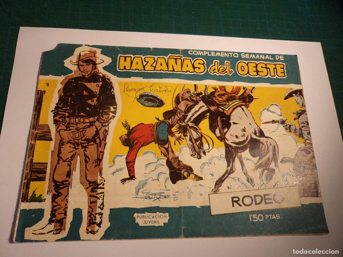 Tebeos: Haza&ntilde;as del Oeste azul. N&ordm; 18. Toray. Original. - Foto 1
